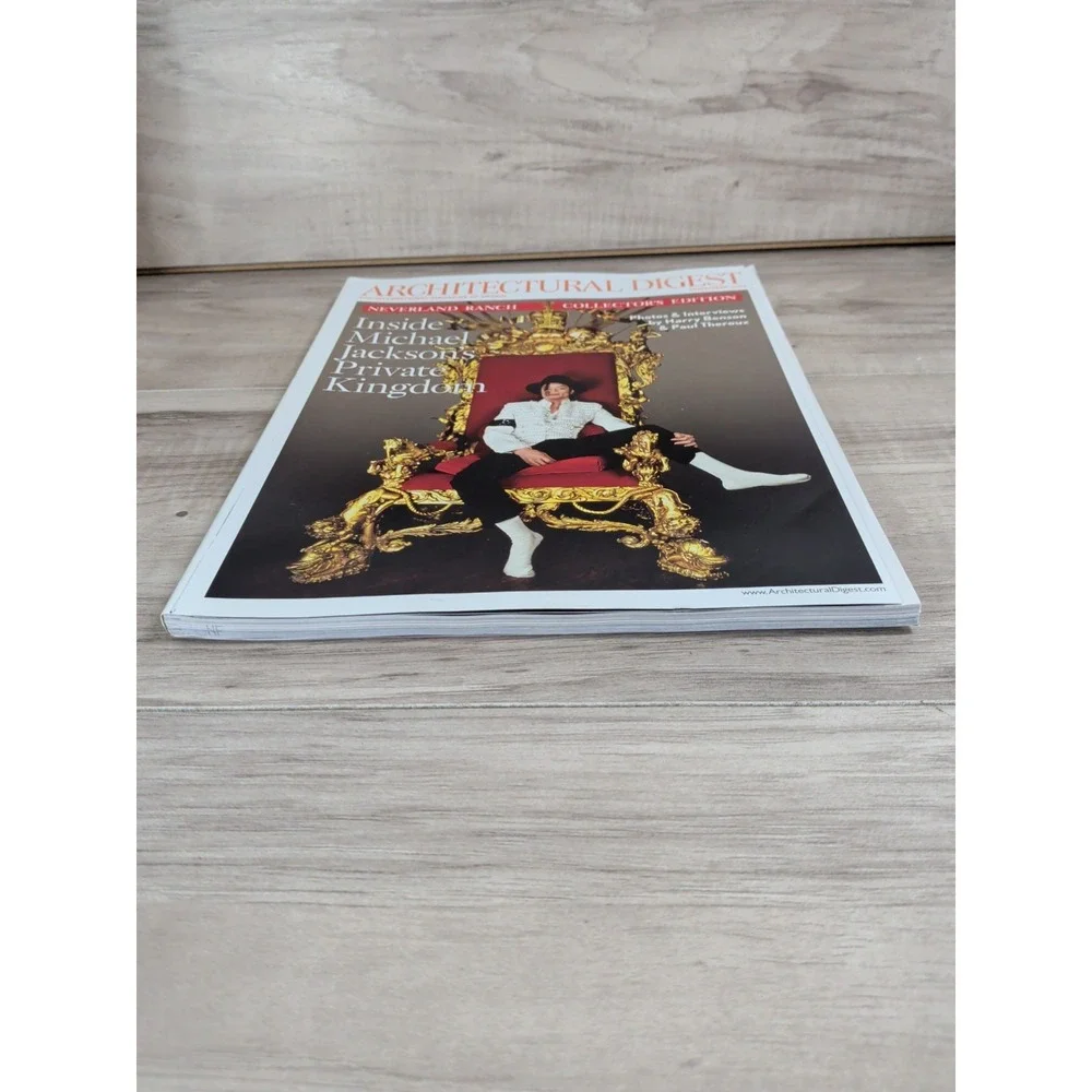 Architectural Digest Magazine - Michael Jackson Issue 2009 November
